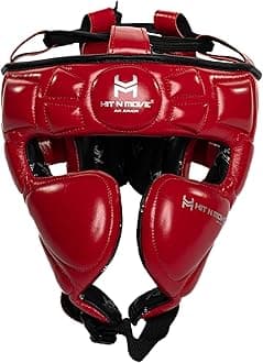 HIT N MOVE® Air Armor Precision Boxing Headgear – Lightweight & Protective Headgear for Men and Women in MMA, Kickboxing, Muay Thai, Training & Sparring and Combat