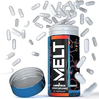 MELT EXT - Extreme Thermogenic Fat Burner - Powerful Weight Loss Aid, Stronger Than Most Diet Pills - True Plateau Destroyer - Lose Weight Fast for Men and Women - Real Results - 60 caps