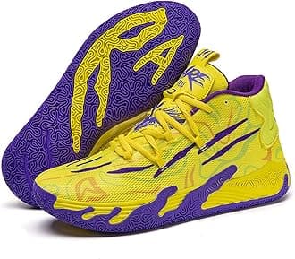 Men's Basketball Shoe Anti Slip Men's Basketball Shoe Men's Basketball Shoe Outdoor Sports Shoe(37 EU, F4)