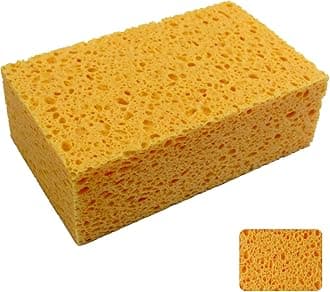1 PCS x JK SP-T50 Large Sponge, Cleaning Sponges, Boat Bail Sponge, Handy Sponges, Cellulose Sponges, Natural Sponges, Commercial Sponges, Car Washing Sponge, Eco Friendly Sponge (6.5" x 4.0" x 2.0")