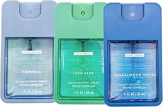 Scent Land Power Mist Hydrating Hand Sanitizer Spray | Summer Fun Trio (Fresh Trio)