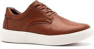 Men's Orthopedic Wide Leather Dress Walking Shoes: Comfortable Arch Support Oxfords for Plantar Fasciitis, Orthotic Casual Business Work Shoes for Foot and Heel Pain Relief