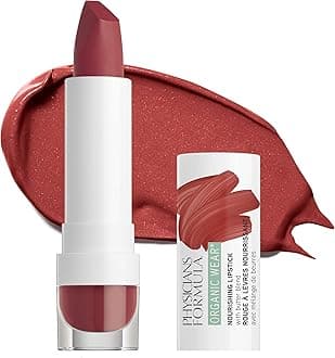 Physicians FormulaOrganic Wear All Natural Lipstick, Spice, Nourishing, Dermatologist Approved, Gluten Free
