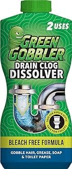 DISSOLVE Liquid Hair & Grease Clog Remover / Drain Opener - 32 oz