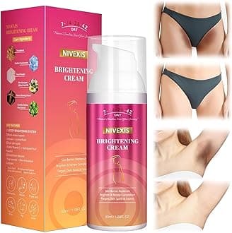 Skin Lightening Cream, Dark Spots Remover for Body Even Toning, Effectively Whitening Women Intimate Areas, Bikini Line, Underarms, Knees, Elbows, Renew Complexion and Replenish Skin Barrier