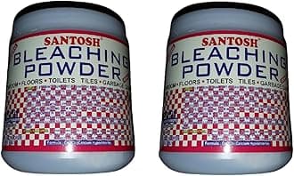 Powerful Bleaching Powder 500 Grams For Household & Kitchen Cleaning|Disinfectant to Kill Fungus,Germs,Bacteria |Floor Cleaner| |Toilet Cleaner| |Overhead Tank Cleaner| - Pack of 2 Jar