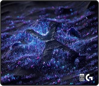 Logitech G640 SE Large Cloth Gaming Mouse Pad, Optimized for Gaming Sensors, Moderate Surface Friction, Non-Slip Mouse Mat - 10th Anniversary