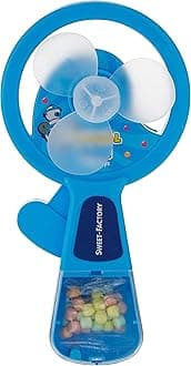 Sweet Factory Manual Fan Candy Toys, Assorted Color, 5 gm