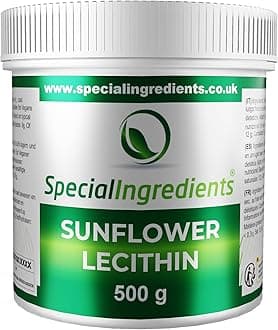 Sunflower Lecithin Powder 500g Premium Quality, Vegan, Non-GMO, Gluten Free – Recyclable Container