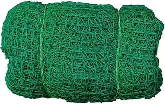 AMZ Sports Nets 2mm 36 Ply Cricket Batting Practice Net Cage Regular Training Netting for Outdoor Backyard Ground Sports (2mm Thickness) (10FtX20Ft, Green)