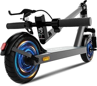 QnQ Electric Scooter, Powerful 500WPeak Motor, Max12/28/35Miles Long Range, Top Speed 15.5/19/22MPH, 8.5" Tires,Long-Lasting Battery Life, Dual elastomer Suspension UL 2272 & 2271 Certified