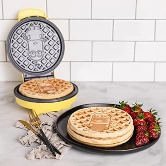 Minions Kevin Waffle Maker- Iconic Minion on Your Waffles - Waffle Iron