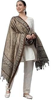 RANI SAAHIBA Women's Art Silk Dupatta