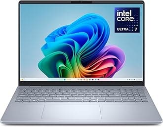 16 Plus Laptop DB16250-16.0-inch 16:10 2.5K (2560x1600) Display, Intel Core Ultra 7 256V, 16GB LPDDR5X Memory, 1TB SSD, Intel Arc Graphics, Backlit Copilot Key Keyboard - Previously Inspiron