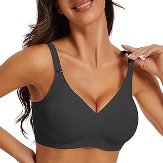 KeepMyselfWireless Bras for Women No Underwire Push Up Comfort Soft Bra Seamless Supportive Full Coverage Everyday Bras
