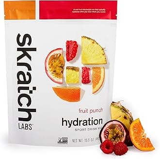 Sport Hydration Mix Bags - 20 Servings - Fruit Punch