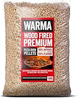 Warma 1 x 15kg Eco Premium Pizza Oven Wood Pellets