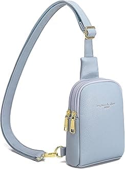 Small Sling Bag for Women Everyday & Travel Crossbody Bags Lightweight Cross Body Purses Vegan Leather