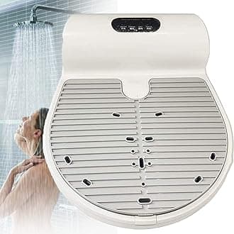 1350w Bathroom Full Body Dryer, Body Dryer Negative Ion Full Body Dryer With 2 Gears Adjustment, Quick Air Drying, Heating And Cooling, Gravity Sensing,WithWeightScale