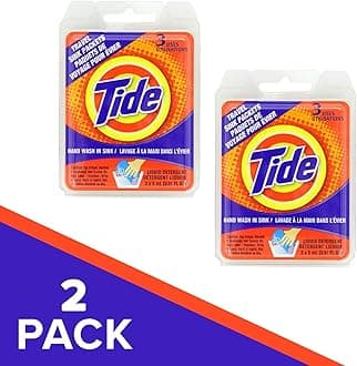 Tide Travel Sink Packets Size 3ct (Pack of 2)