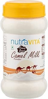 Nutra Vita Camel Milk Powder 250 Grams (Freeze Dried,Gluten Free, No Additives, No Preservatives)