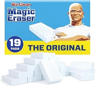 Original Magic Eraser Cleaning Pads with Durafoam, 19 Count