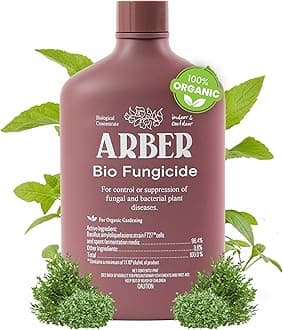 - Organic Fungicide for Plants – Liquid Concentrate for Indoor & Outdoor Use; Treats Powdery Mildew, Leaf Spot, Root Rot & Lawn Diseases; Mushroom & Rust Control; Safe Around Kids, Pets & Pollinators