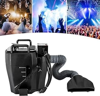 Dry Ice Low Lying Fog Machine,3500W Low Lying Smoke Fog Machine Stage DJ Dry Ice Fog Machine Effect Wedding,Dreamy Romantic Smoke Effect With Tube For Indoor Outdoor Stage Wedding Party Club