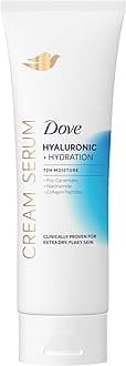 Cream Serum Hyaluronic + Hydration for Extra Dry, Flaky Skin, with Pro-Ceramides, Niacinamide and Collagen Peptides Lotion, 8 oz
