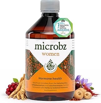 Women Liquid Probiotics for Gut Health – Award-Winning Vegan Probiotic for Women with 15 Strains & Fermented Herbs for Female Balance & Bloating – Vegan, Dairy & Sugar Free - 31 Servings