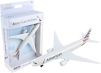 Daron Toy Airplane – American Airlines – Die-Cast Metal Model Airplane Toy with Plastic Parts for Kids Ages 3+