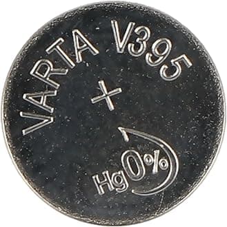 VARTA Button Cell Watch V395/SR57 silver battery 1-pack, button cell battery for watch in original blister pack of 1