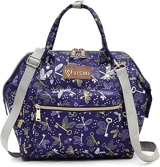 VISMIINTREND Mini Diaper Bag for Baby | Small Nappy Bags for Mother | Maternity Travel Handbag | Hospital Bags for Mom | Baby Shower Gift for Mom | Gifts for New Born Baby Boy Girl