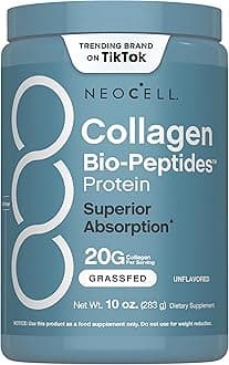 Collagen Bio-Peptides Powder | 10oz | Super Hair, Skin, and Nails | Superior Absorption | Grassfed Protein Supplement | Advanced with 18 Essential Amino Acids
