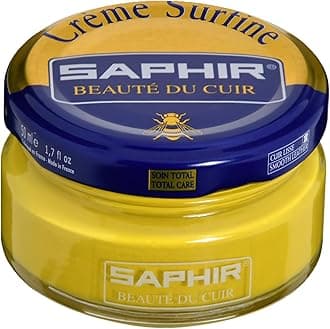 Saphir Shoe Cream, Loved Around the World, Beeswax, Fine Cream, Shoe Polishing, Shoe Cream, Leather Shoes, Care, Scratches, Shoe Polish, Moisturizing, Leather Maintenance, Coloring, Color Touch-up
