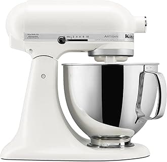 KitchenAid Artisan Series 5 Quart Tilt Head Stand Mixer, KSM150PS, Porcelain
