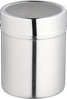 KitchenCraft Stainless Steel Fine-Mesh Flour Sifter/Icing Sugar Shaker