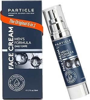Particle Face Cream for Men, 6 in 1 Face Cream for Men (1.7 oz) - Treatment of Eye Bags and Face Lotion for Men (1 Pack, 1.7 oz.)