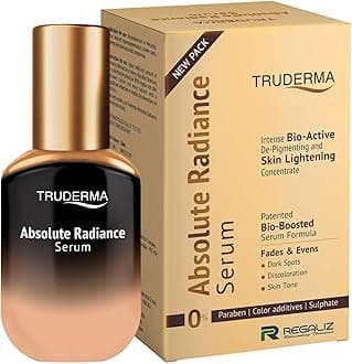 REGALIZ Truderma Absolute Radiance Serum | Intense Bio-Active De-Pigmenting & Skin Brightening Concentrate | 30ml