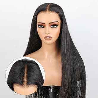 ISEE HAIR M-Cap Straight Wear Go Glueless Wig Human Hair Pre Plucked Pre Cut 9x6 HD Lace Pre Bleached Tiny Knots Human Hair Wigs For Women 24 Inch