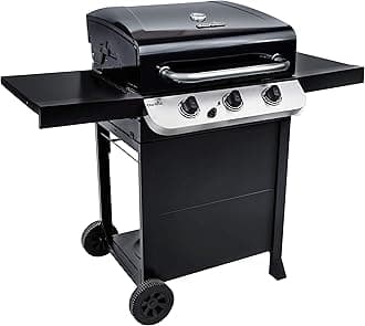 Char-Broil140 892 - All-Star 125 Electric Barbecue Grill, Black/Aluminum with All-Star Grill Cover