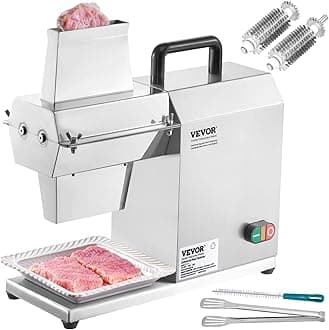 VEVOR Electric Meat Tenderiser 450 W with 54 Stainless Steel Blades, Professional Meat Tenderiser Tool 415 x 170 x 420 mm Atomatic Pork Beef Steak Tenderiser Kitchen Aid