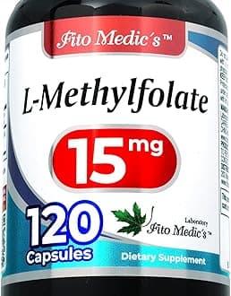 Lab Methylfolate Supplement, Folate Formula, 120 Capsules