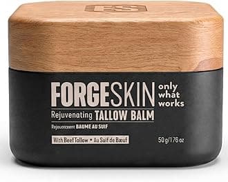 Men's Wrinkle Defense Tallow Balm - 1.77 OZ | Anti-Aging Face Cream - Facial Moisturizer for Wrinkles, Dark Circles, and Fine Lines | Hydrating Night and Day Cream for Men