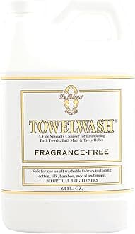 Fragrance-Free Towelwash® – Luxury Laundry Cleanser for Bath Linens - 64 oz. (1 pack)