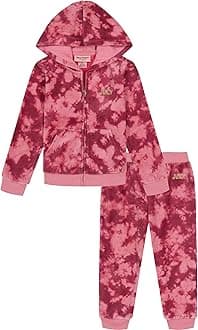 Juicy Couture girls 2 Pieces Jogger Set