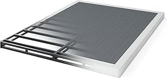 3 Inch Low Profile Box Spring, Sturdy Metal Frame Mattress Foundation, Easy Assembly, Quiet & Noise-Free, King Size