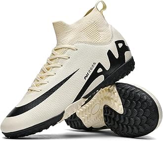 Soccer Cleats for Mens Womens Indoor Soccer Shoes Unisex Baseball Turf Shoes Youth Rugby Shoes Adult AG FG TF Football Boots Wide Training Sneaker