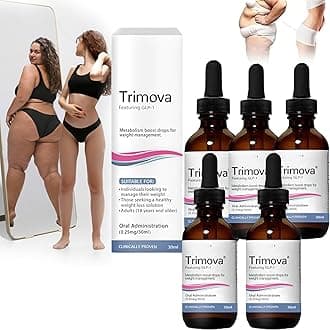GLP-1 Metabolic Boost Drops, Trimova Metabolism Vitamin Drops, Your Trusted Trimova Weight Loss Drops, Glp-1 Drops Weight Loss for Men & Women Slimming, Enjoy a Healthy Life (5)