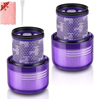 Morpilot Filters for Dyson v11, Replacement Filters for Dyson V11 V15 SV14 Absolute, Animal Cordless Vacuum Cleaner Compare to Part # DY-970013-02 [2 pack]